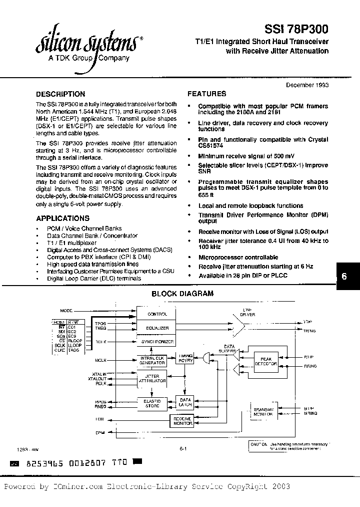 SSI78P300-IH_628688.PDF Datasheet