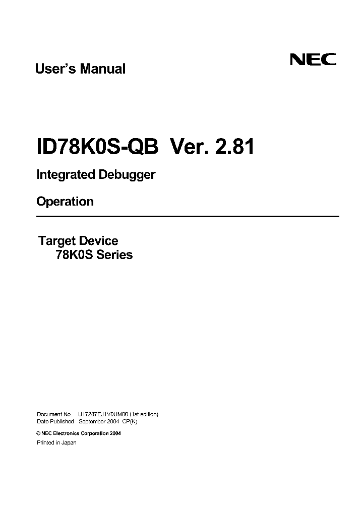 ID78K0S-QB_748199.PDF Datasheet