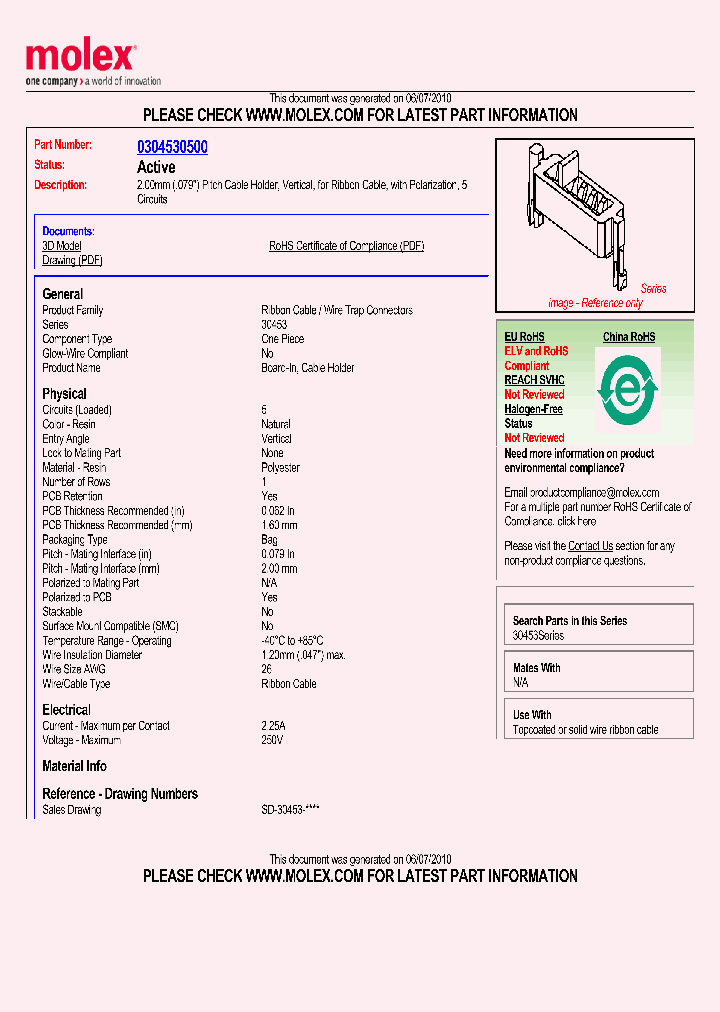 304-53-0500_960216.PDF Datasheet