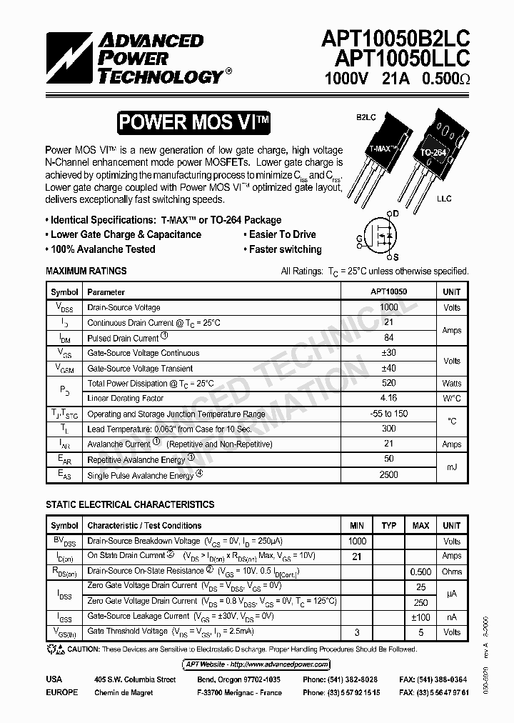 APT10050LLC_631379.PDF Datasheet