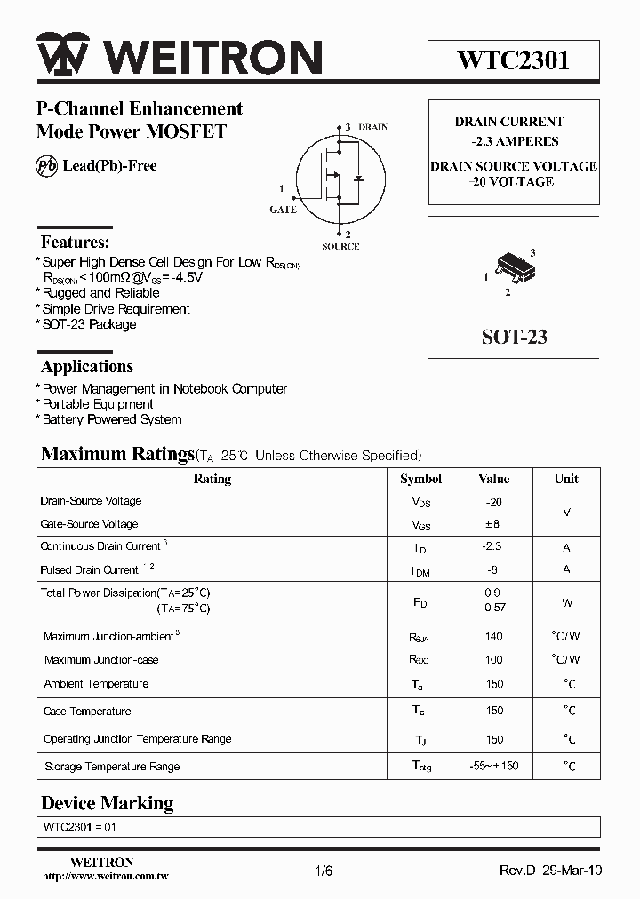 WTC230110_962760.PDF Datasheet