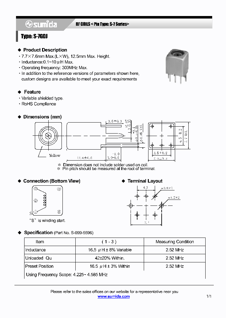 S-7GDJ_965009.PDF Datasheet