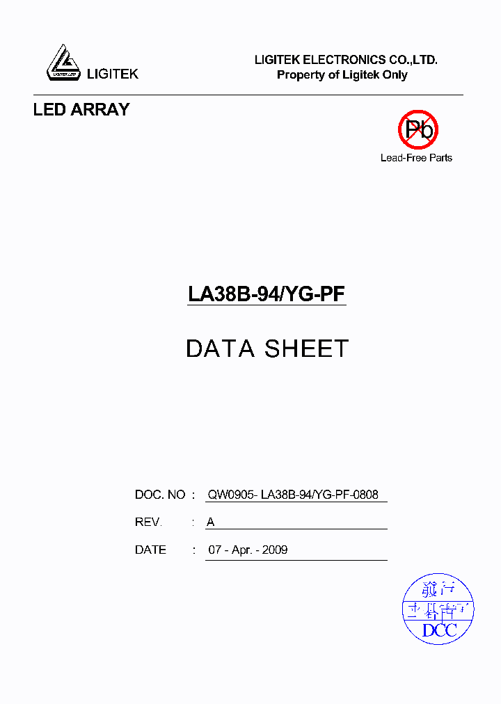 LA38B-94-YG-PF_967409.PDF Datasheet