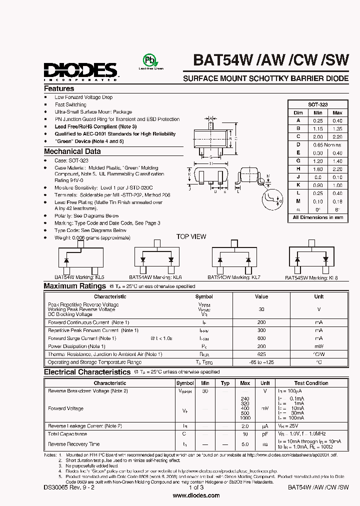 BAT54AW-7-F_637418.PDF Datasheet