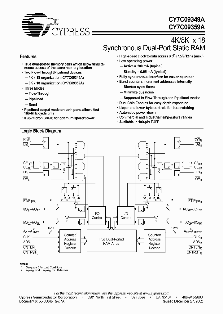 CY7C09359A-6AC_783640.PDF Datasheet