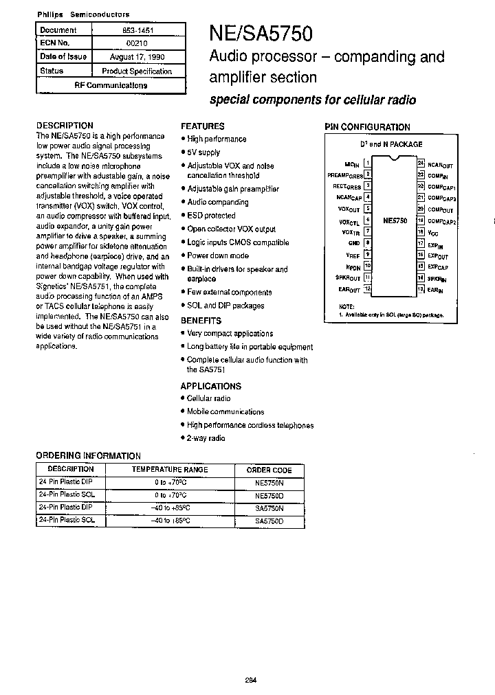 NE5750_655430.PDF Datasheet