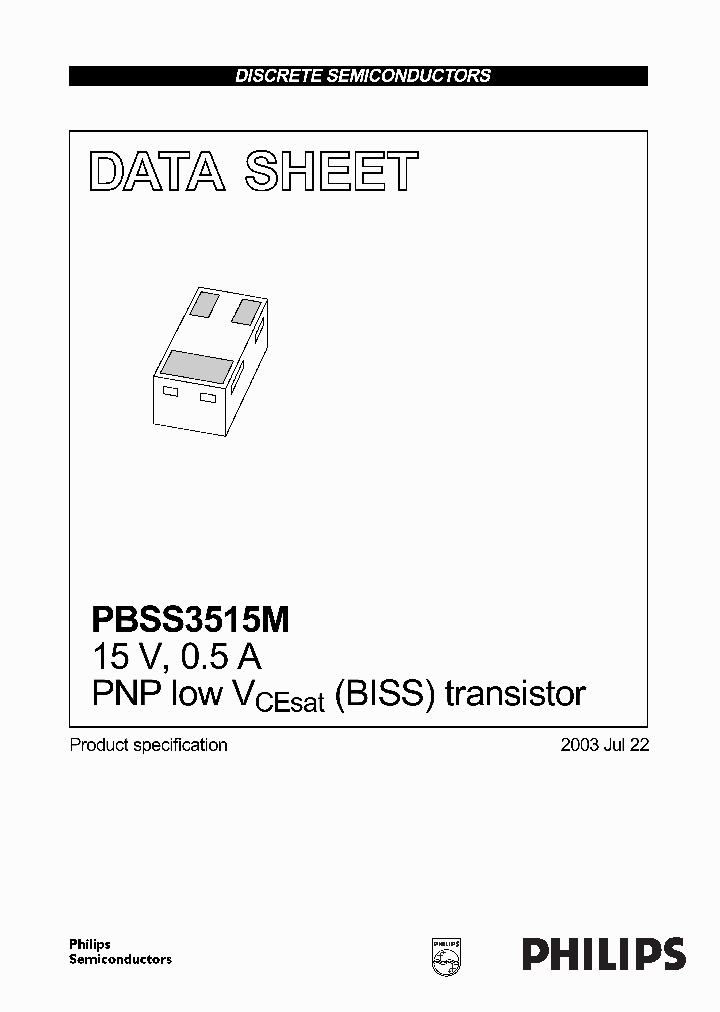 PBSS3515M_814434.PDF Datasheet