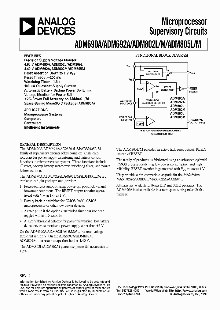 ADM690A_881664.PDF Datasheet