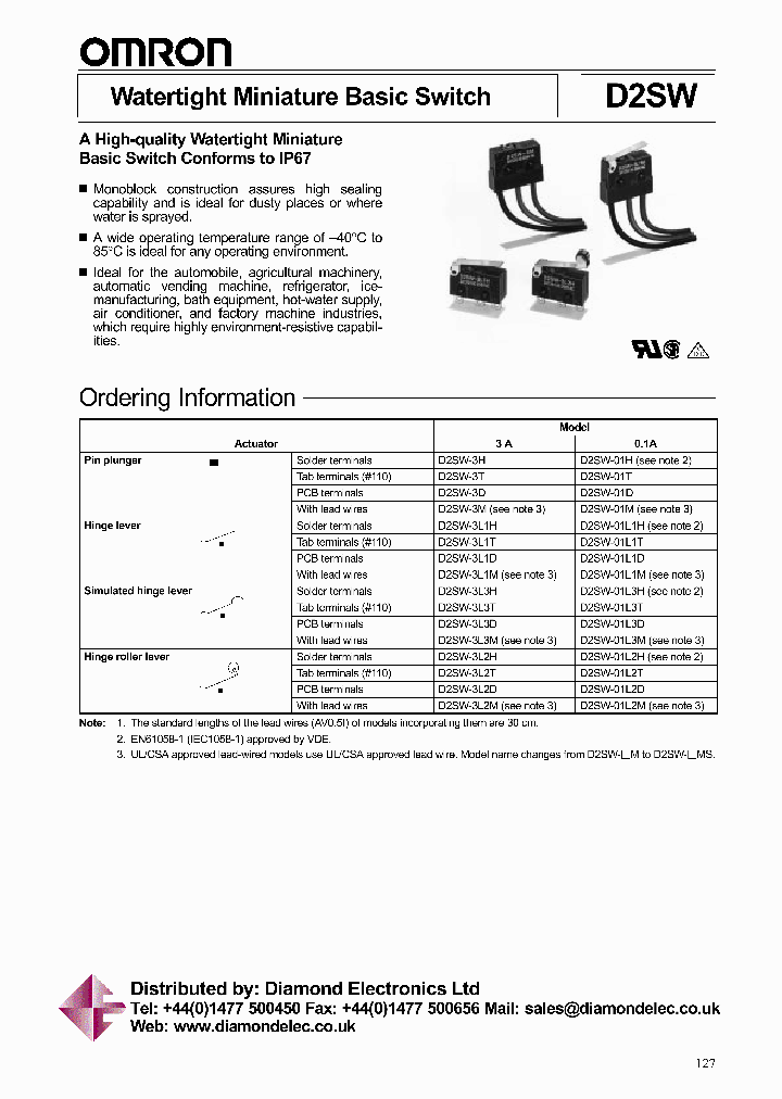 D2SW-3M_895426.PDF Datasheet