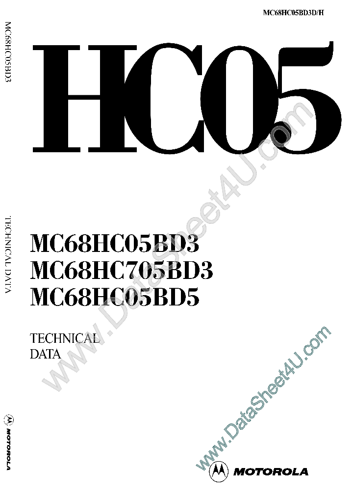 MC68HC05BD3_695650.PDF Datasheet