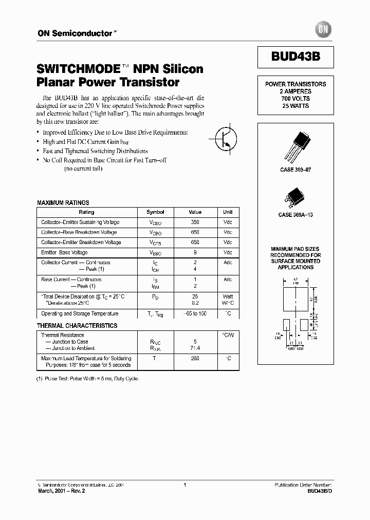 BUD43B-D_923243.PDF Datasheet