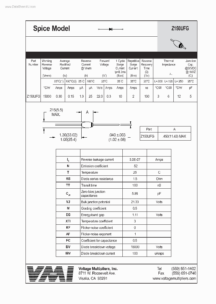 Z150UFG_718688.PDF Datasheet