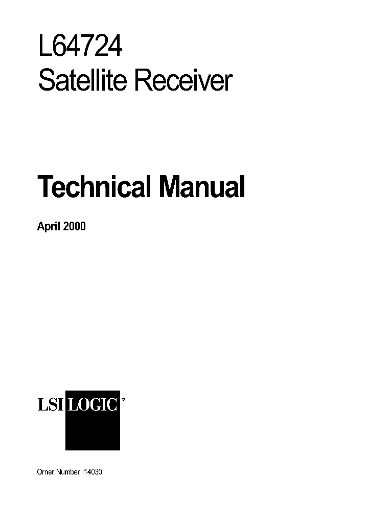 L64724_657451.PDF Datasheet