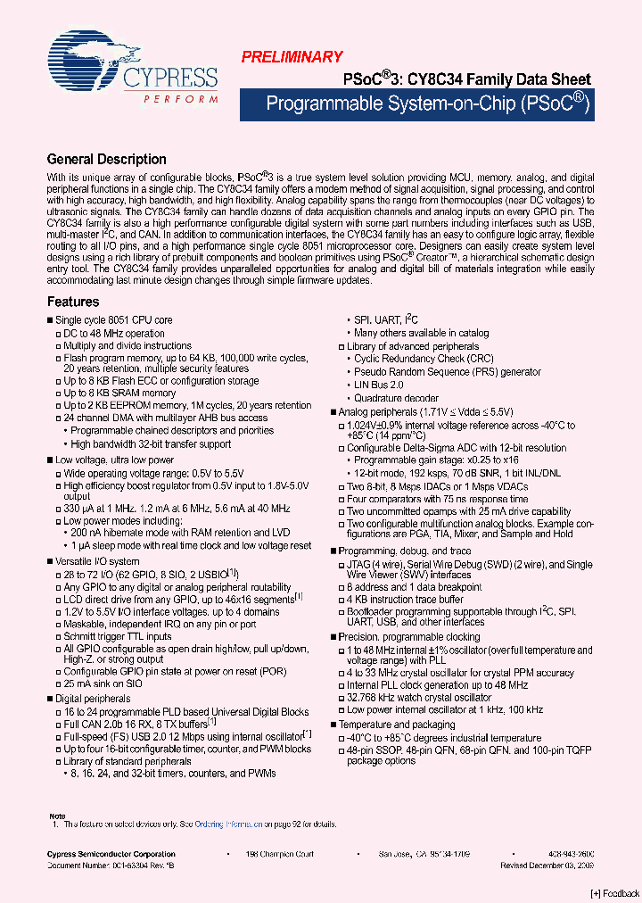 CY8C3445PVI-090_1078963.PDF Datasheet