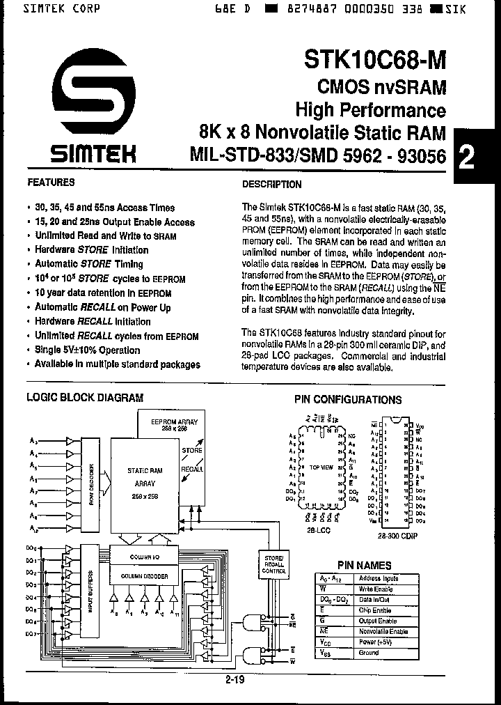 STK10C68-L45M_676483.PDF Datasheet