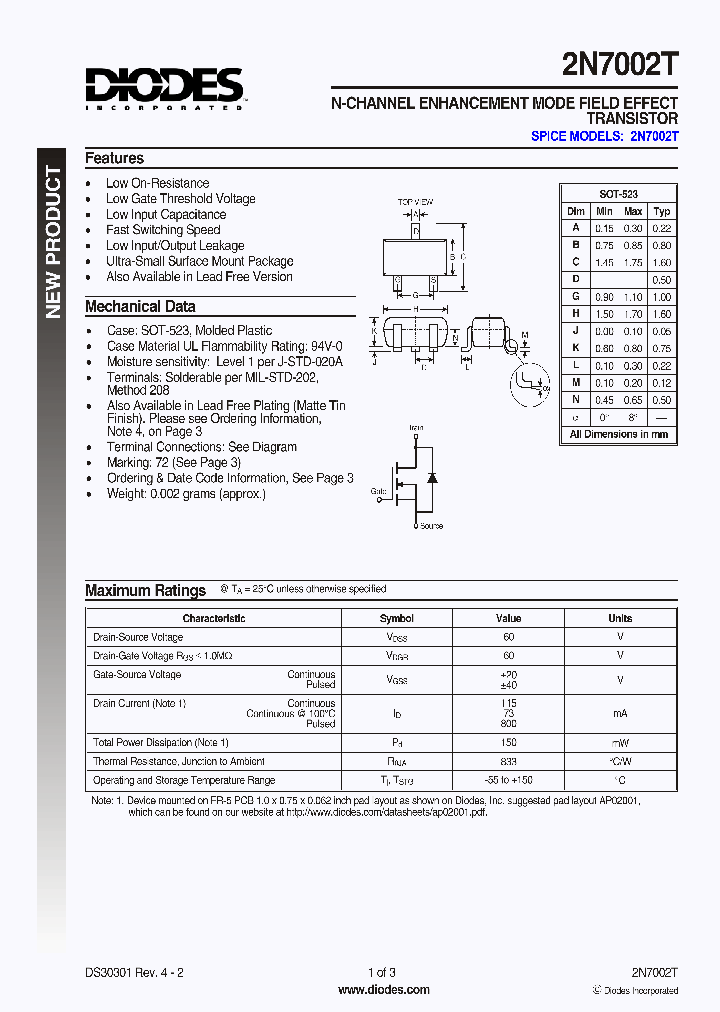 2N7002T_976174.PDF Datasheet