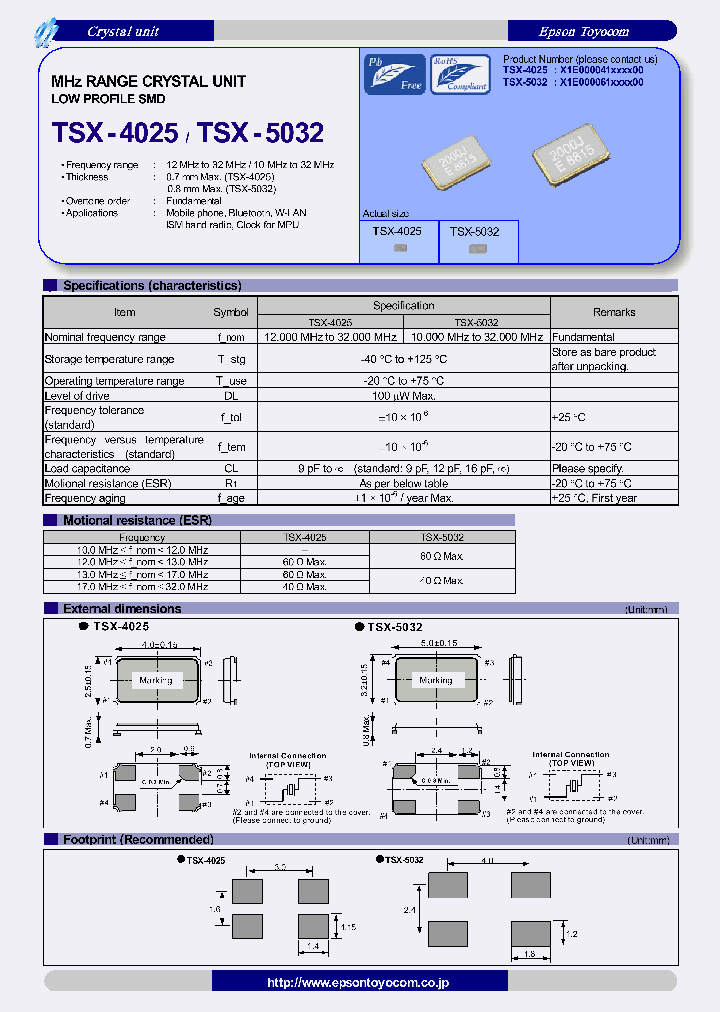 TSX-4025_1111125.PDF Datasheet