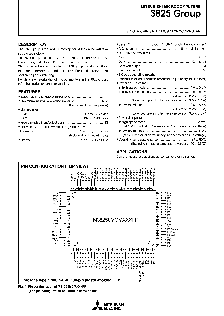 M38259EFDFP_985577.PDF Datasheet