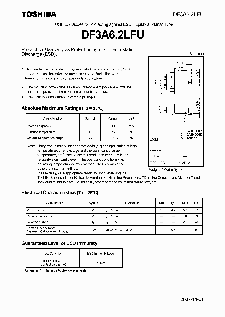 DF3A62LFUTE85LF_692205.PDF Datasheet