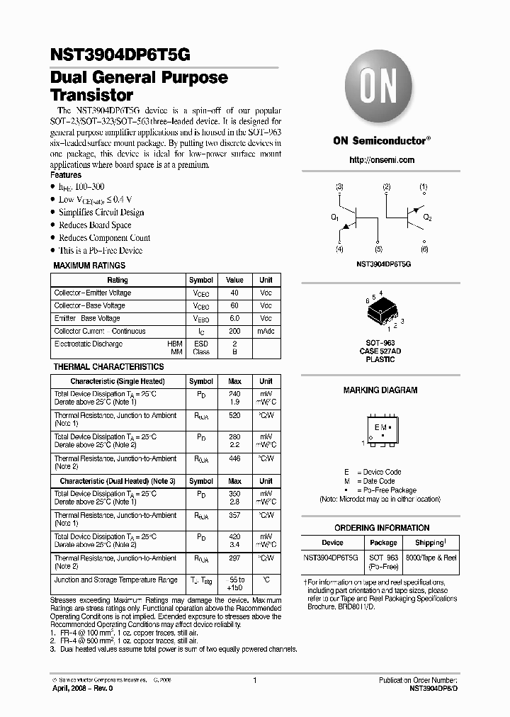 NST3904DP6T5G_695569.PDF Datasheet