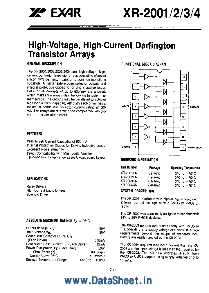 XR-2001_830178.PDF Datasheet