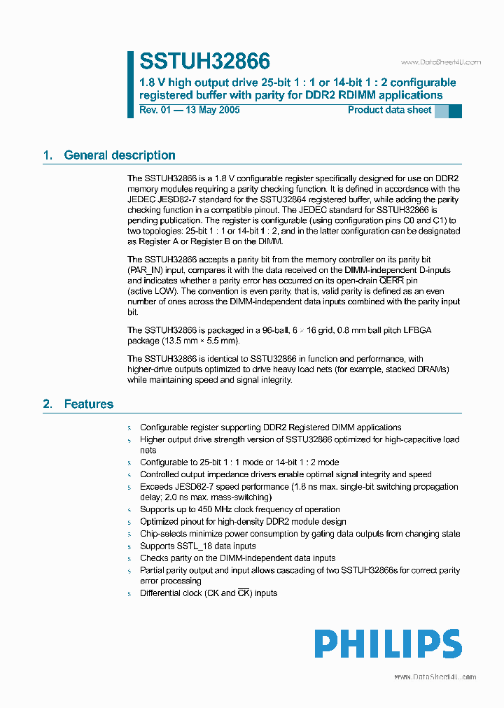 SSTUH32866_831989.PDF Datasheet