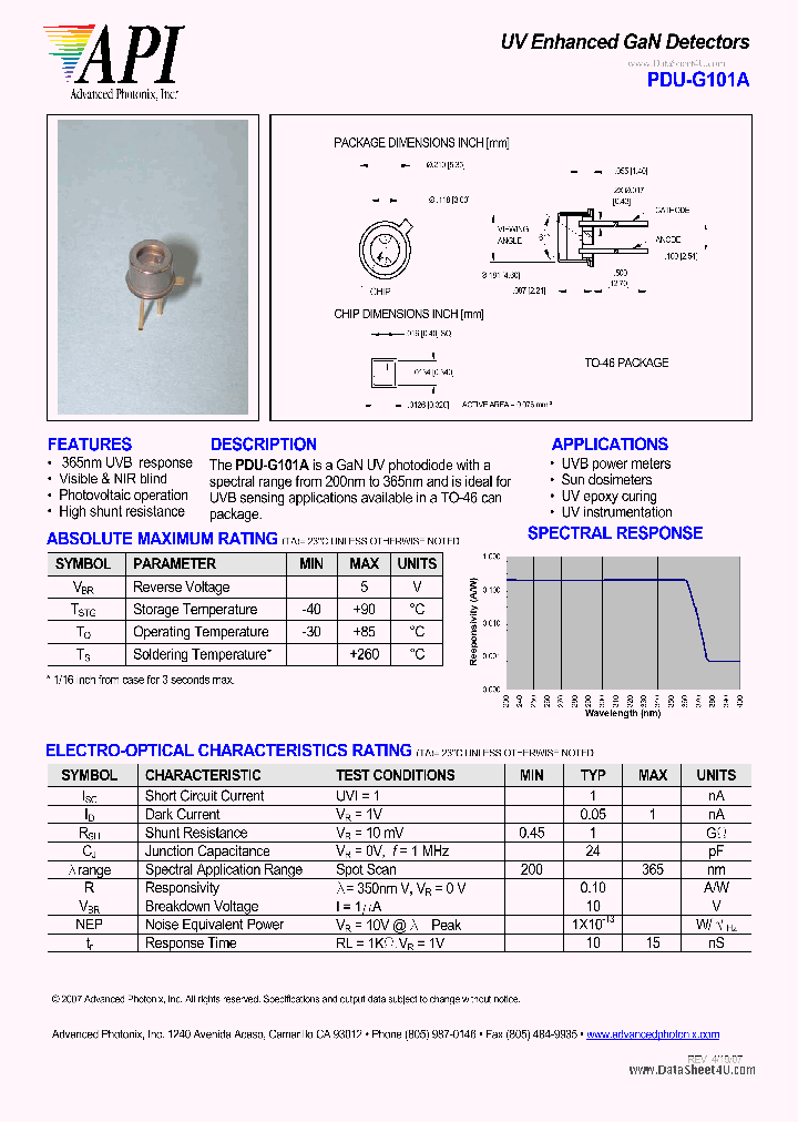 PDU-G101A_838966.PDF Datasheet