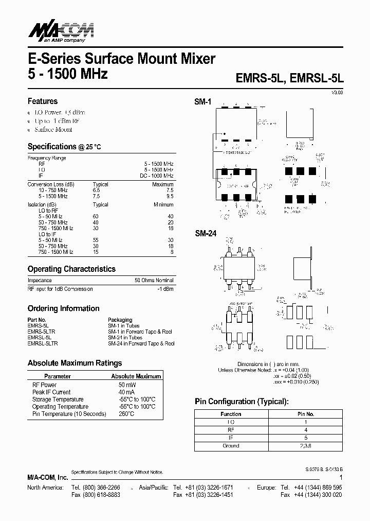 EMRS-5LTR_708258.PDF Datasheet
