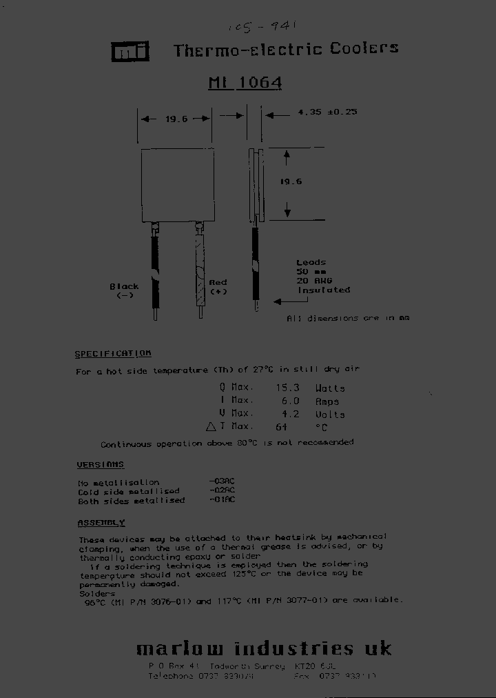 MI1064_840860.PDF Datasheet