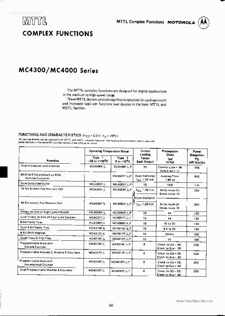 MC4001F_856462.PDF Datasheet