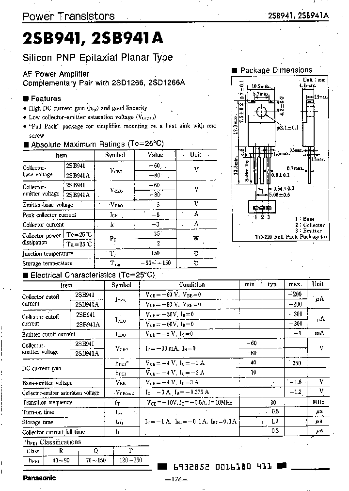 2SB941Q_717855.PDF Datasheet