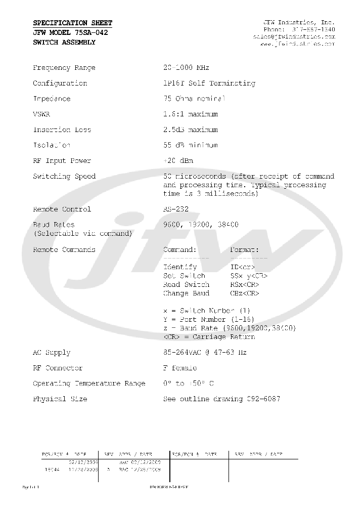75SA-042_1160733.PDF Datasheet