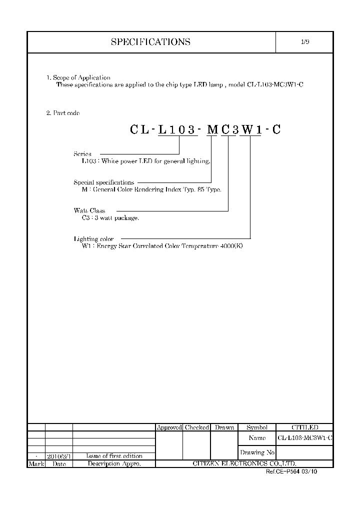CL-L103-MC3W1-C_1161487.PDF Datasheet