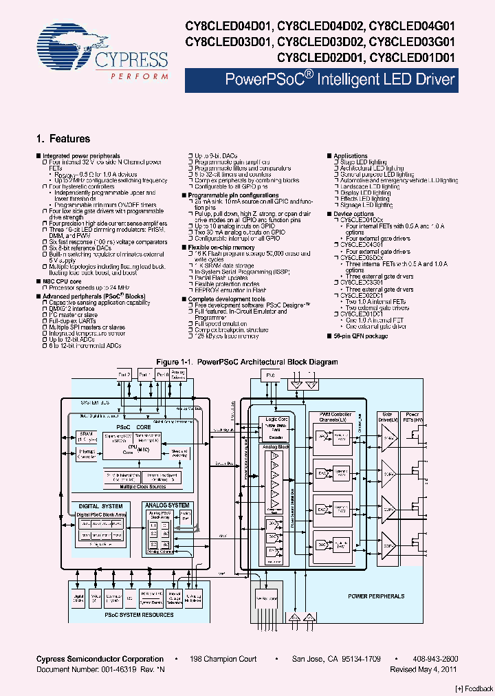 CY8CLED04D02_1165809.PDF Datasheet