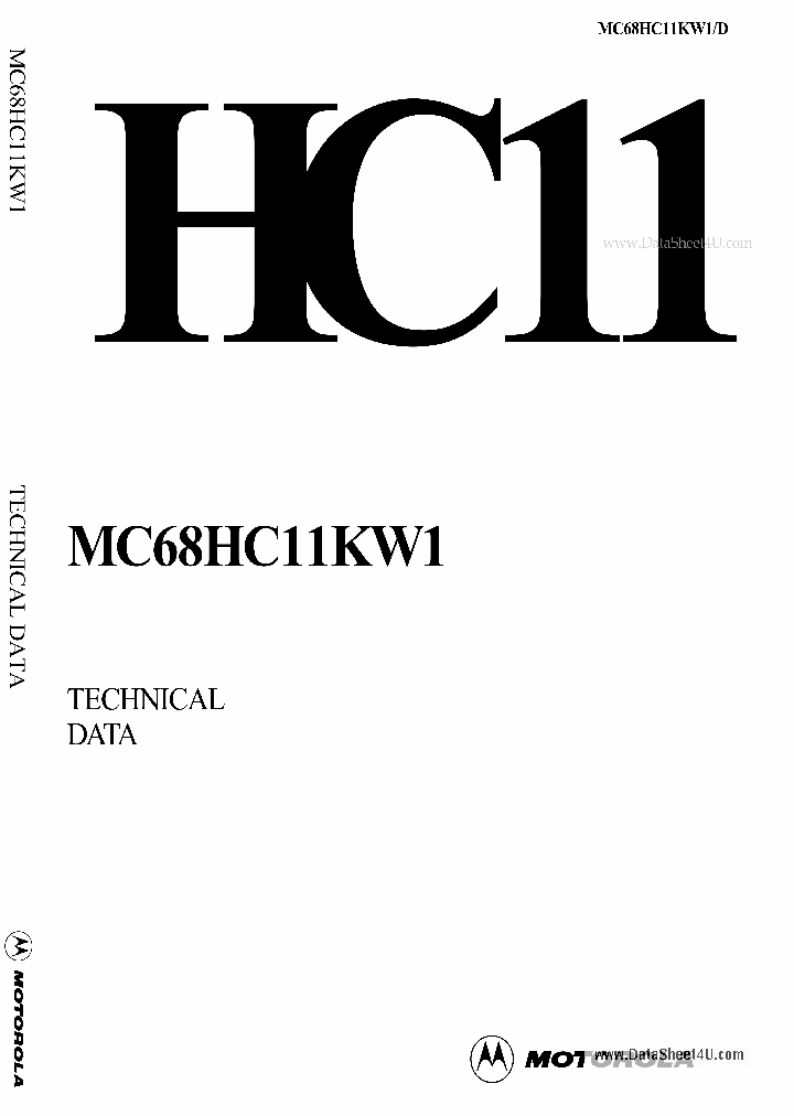 MC68HC11KW1_883945.PDF Datasheet