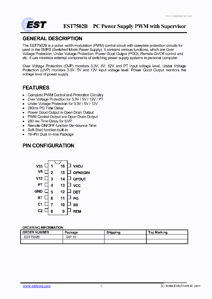 EST7502B_873608.PDF Datasheet