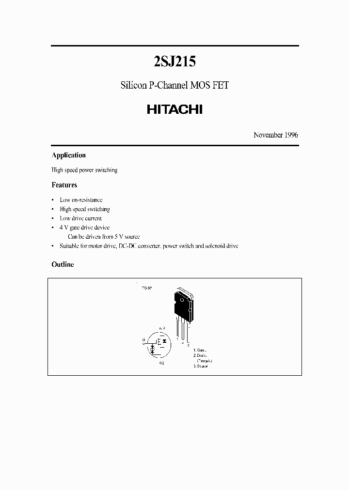 2SJ215_723306.PDF Datasheet