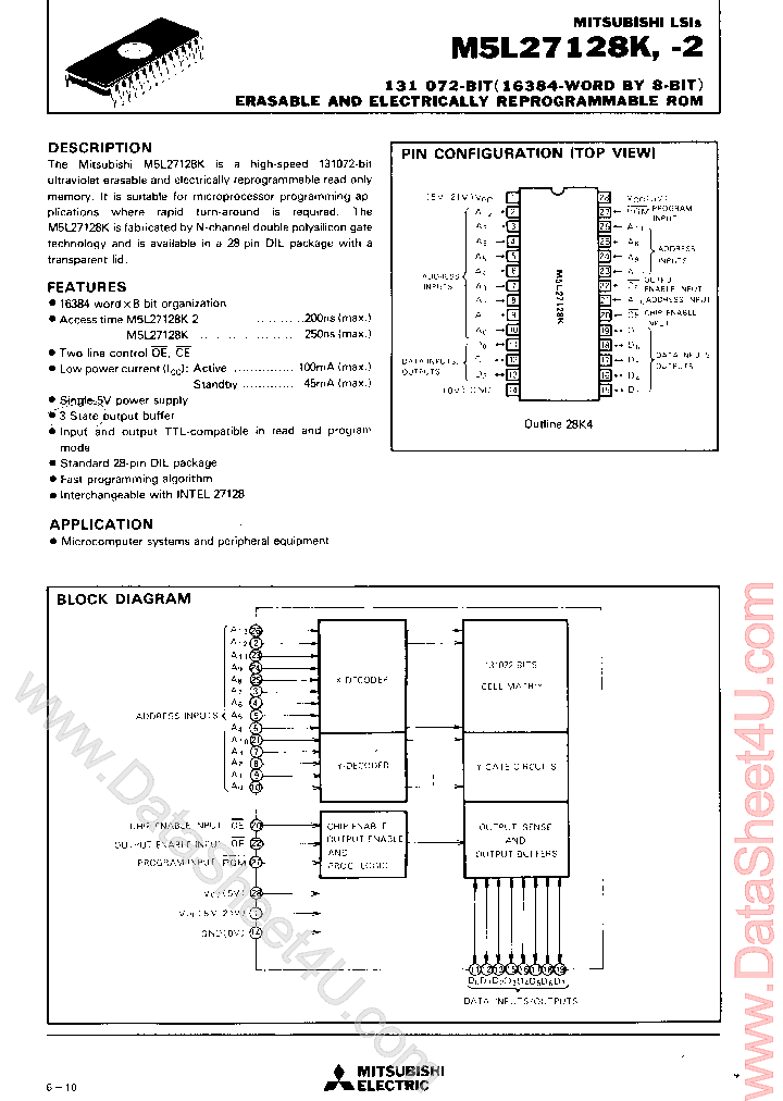 M5L27128K_881190.PDF Datasheet