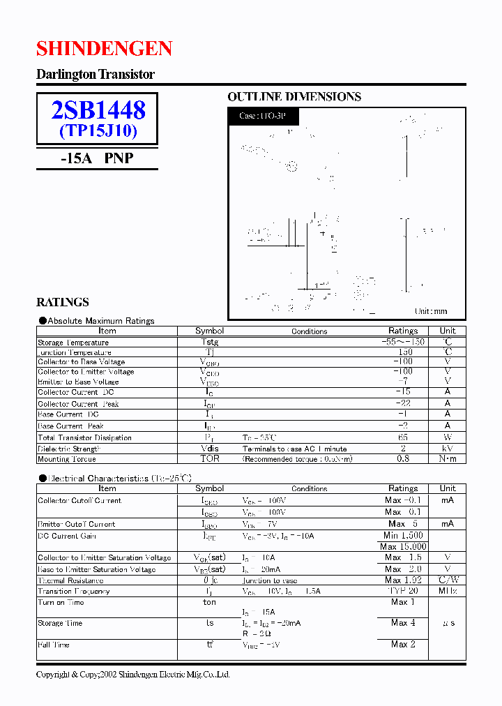 2SB1448_1225520.PDF Datasheet