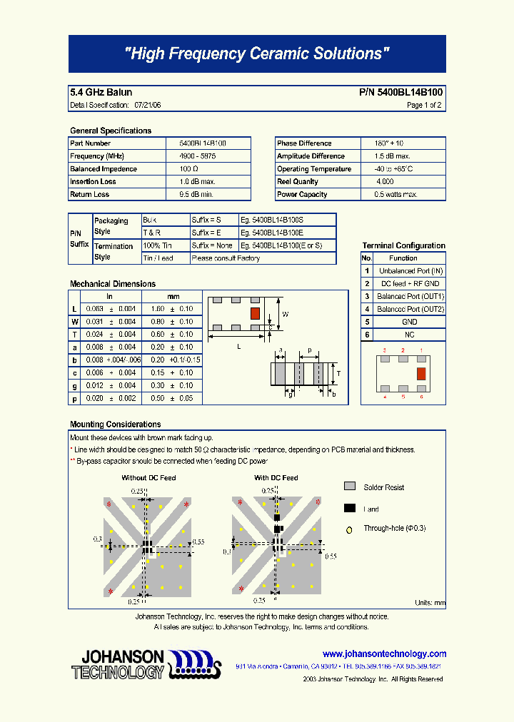 5400BL14B100S_1208399.PDF Datasheet