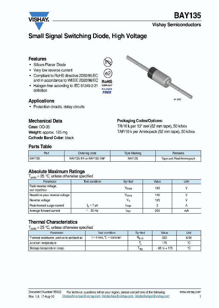 BAY135-TAP_736348.PDF Datasheet
