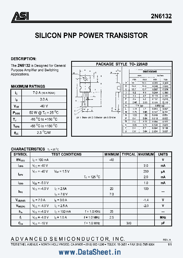 2N6132_915892.PDF Datasheet