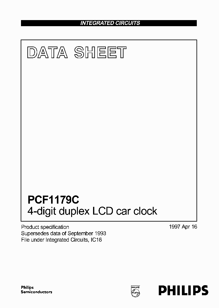 PCF1179CU10_1214237.PDF Datasheet