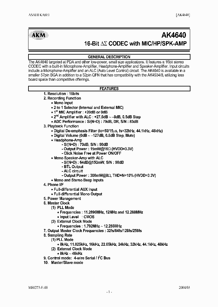 AK4640_749893.PDF Datasheet