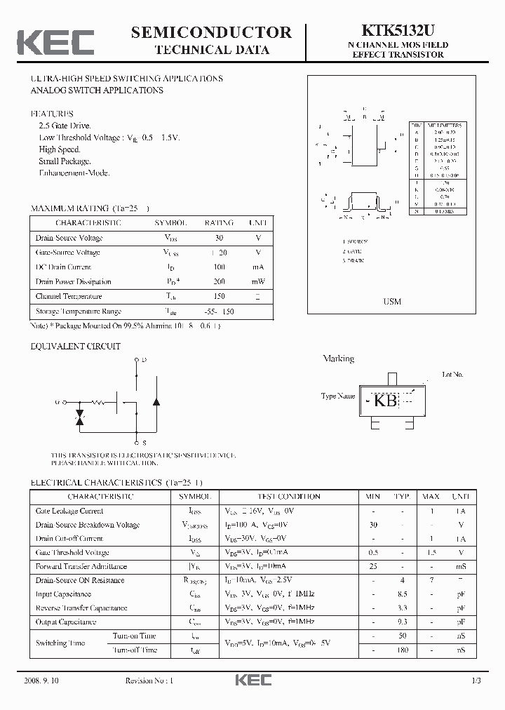 KTK5132U_1255078.PDF Datasheet