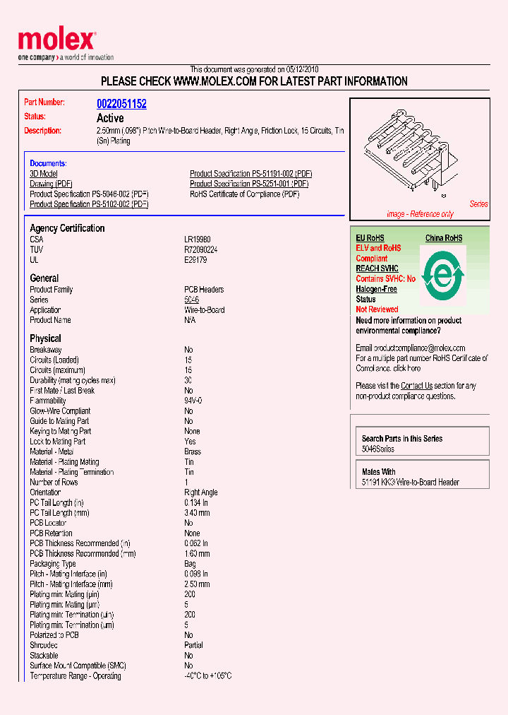 0022051152_1267375.PDF Datasheet