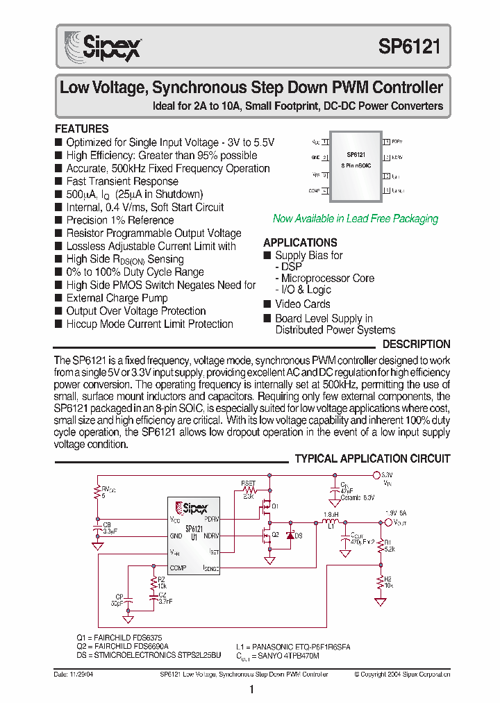 SP6121CNTR_761023.PDF Datasheet