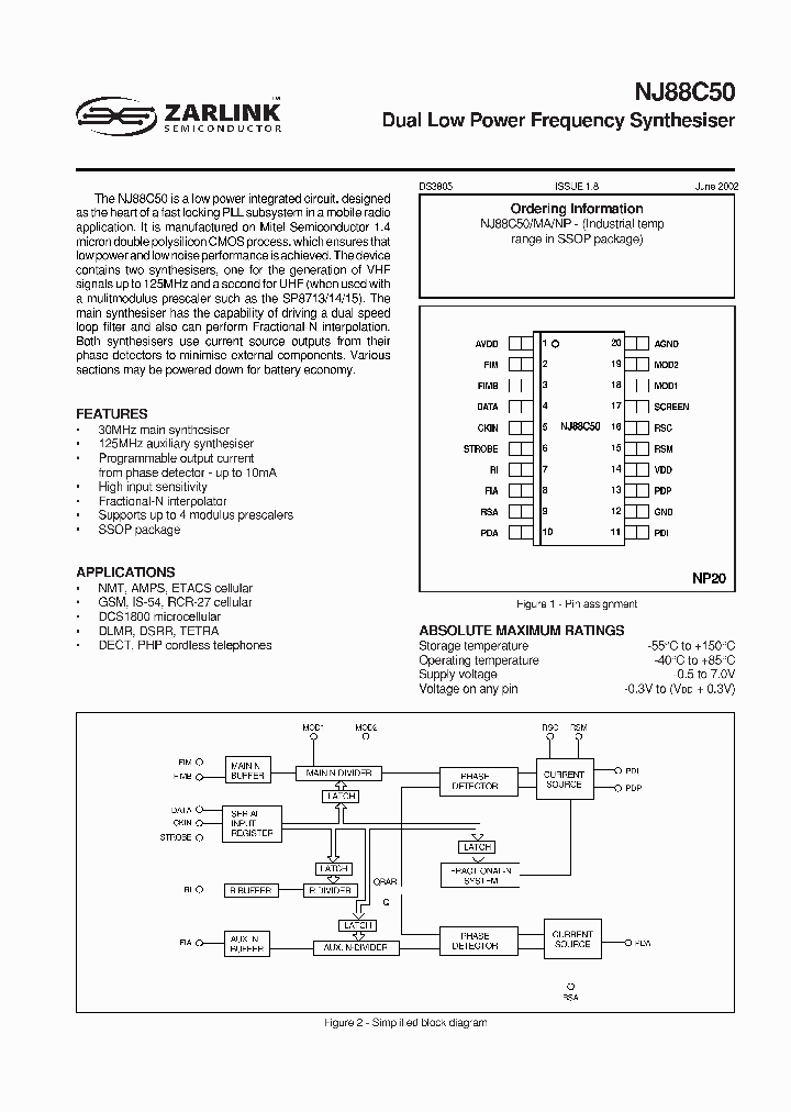 NJ88C50MANP_771360.PDF Datasheet