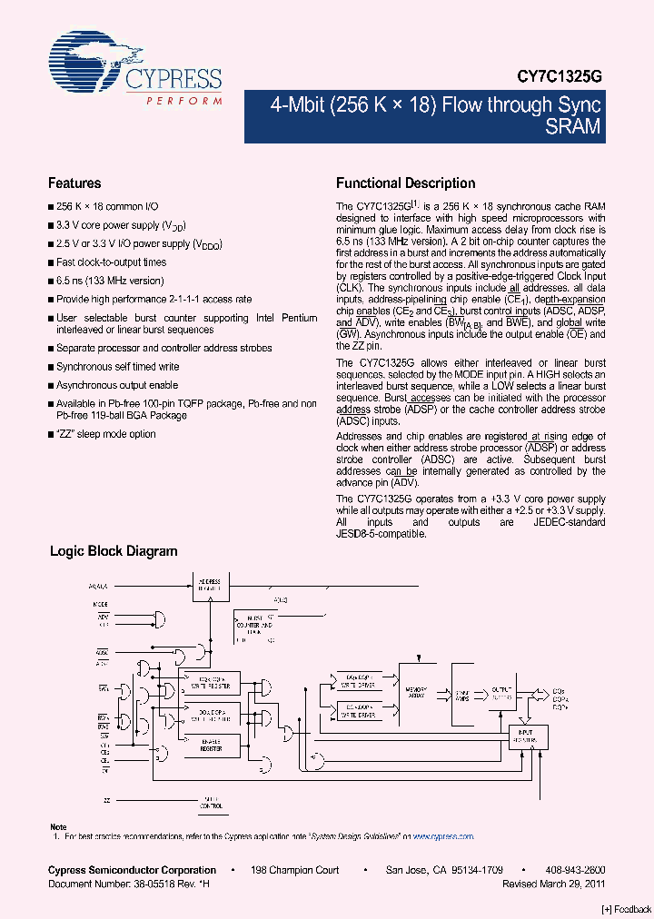 CY7C1325G-133AXC_1300378.PDF Datasheet