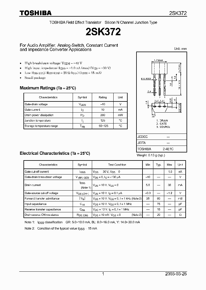 2SK372_1317953.PDF Datasheet